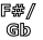 F#/
Gb
